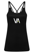 VA Black Spahgetti Strap Vest